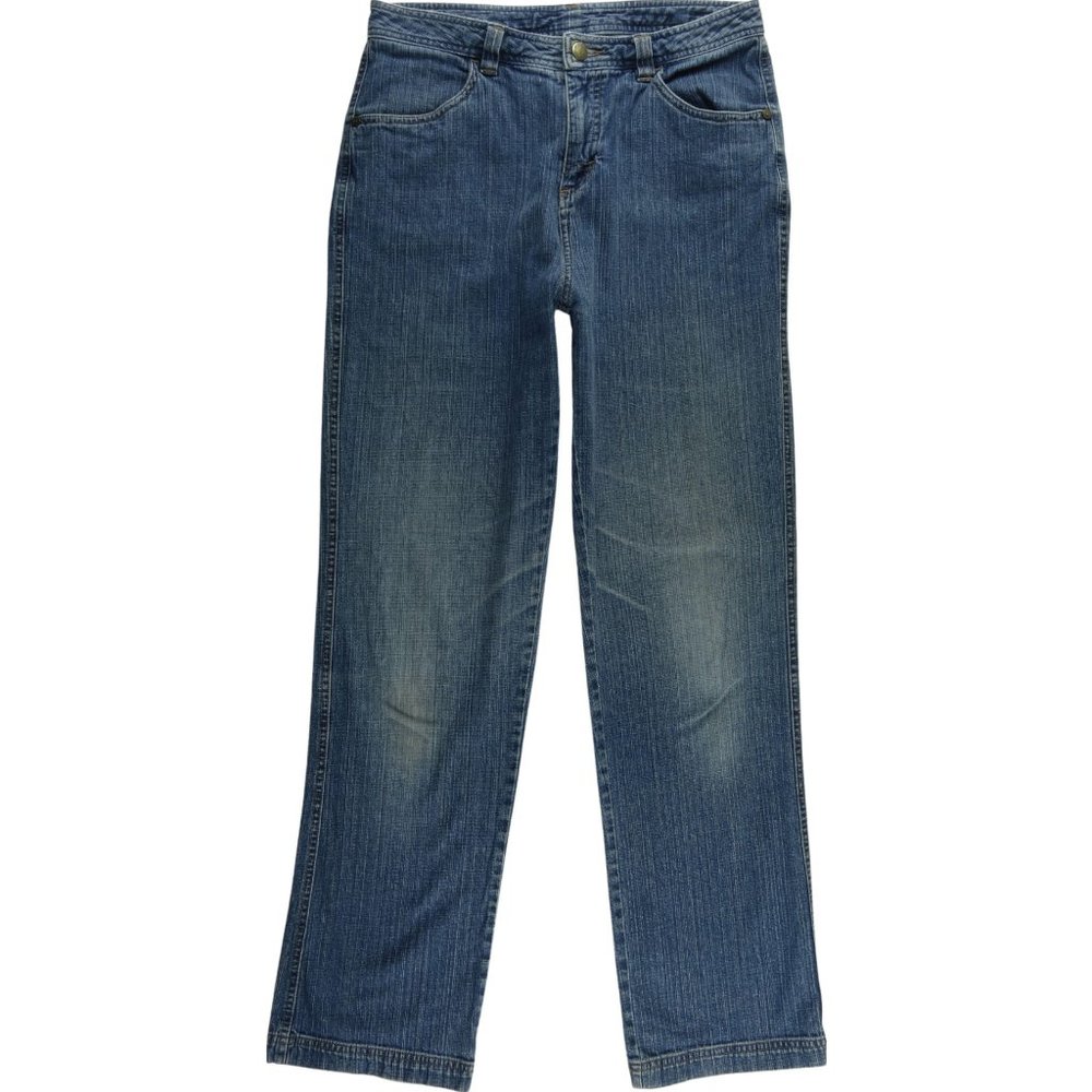 Woolrich Straight Leg Jeans Women's 8 Stretch High Rise C258